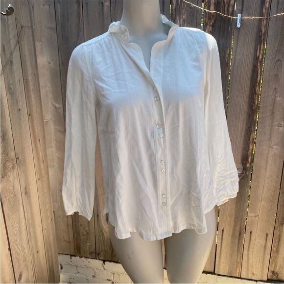 AYR button down blouse in white XS - Picture 1 of 10